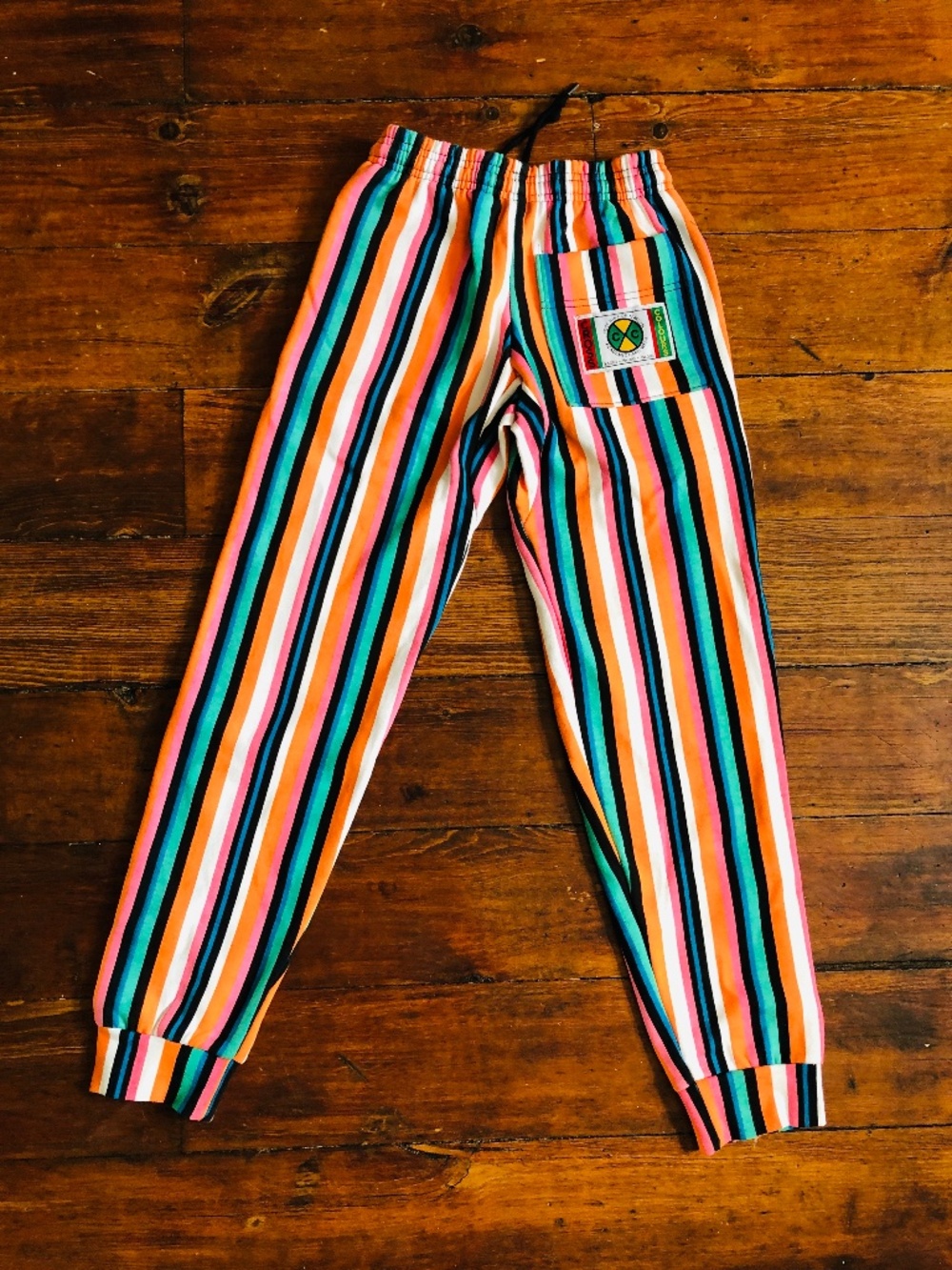 Cross Colours striped multicolour joggers